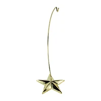 Northlight Star Display Stand - 12.5in - Gold Centerpiece