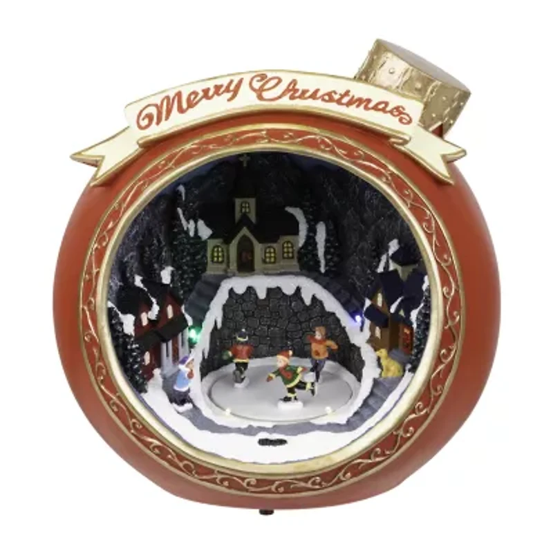 Northlight Led Lighted And Musical - 10.75in Plays Music Christmas Village