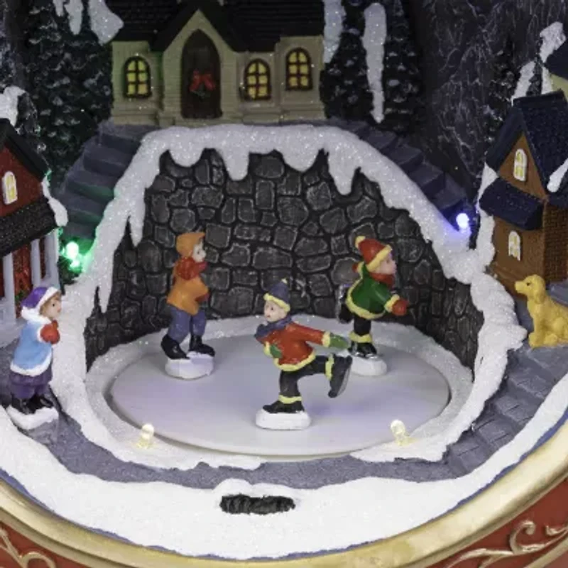 Northlight Led Lighted And Musical - 10.75in Plays Music Christmas Village