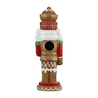 Northlight Led Lighted Gingerbread Figurine - 25.5in Ceramic Christmas Nutcracker