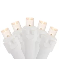 Northlight 100ct Warm White Led 33ft White Wire String Lights