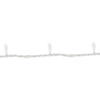 Northlight 100ct Warm White Led 33ft White Wire String Lights