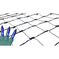 Northlight 4ft X 6ft Blue Mini Green Wire Net Lights