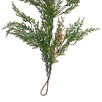 Northlight Real Touch™ Pre-Lit Cedar Pine - 10ft - Warm White Led Christmas Indoor Garland