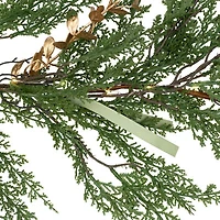 Northlight Real Touch™ Pre-Lit Cedar Pine - 10ft - Warm White Led Christmas Indoor Garland