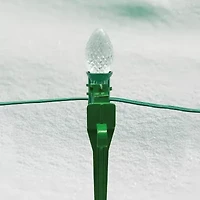 Northlight Set Of 100 Green 2-In-1 Tie Down And Light Stakes- 7.5in Christmas Yard Art