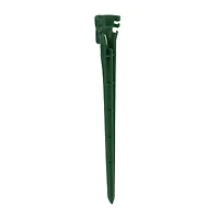 Northlight Set Of 100 Green 2-In-1 Tie Down And Light Stakes- 7.5in Christmas Yard Art
