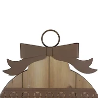 Northlight 17in Rustic Brown Peace Ornament Wall Sign