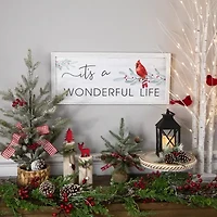 Northlight 23.5in Framed Itfts A Wonderful Life Wall Sign