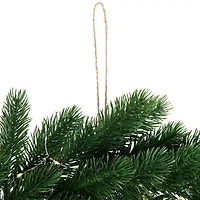 Northlight Pre-Lit B/O Lush Pine - 24in - Clear Lights Wreath