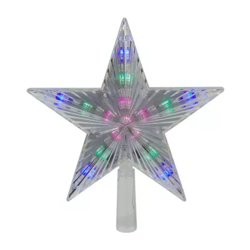 Northlight 10" Led 5 Point Star Christmas Tree Topper