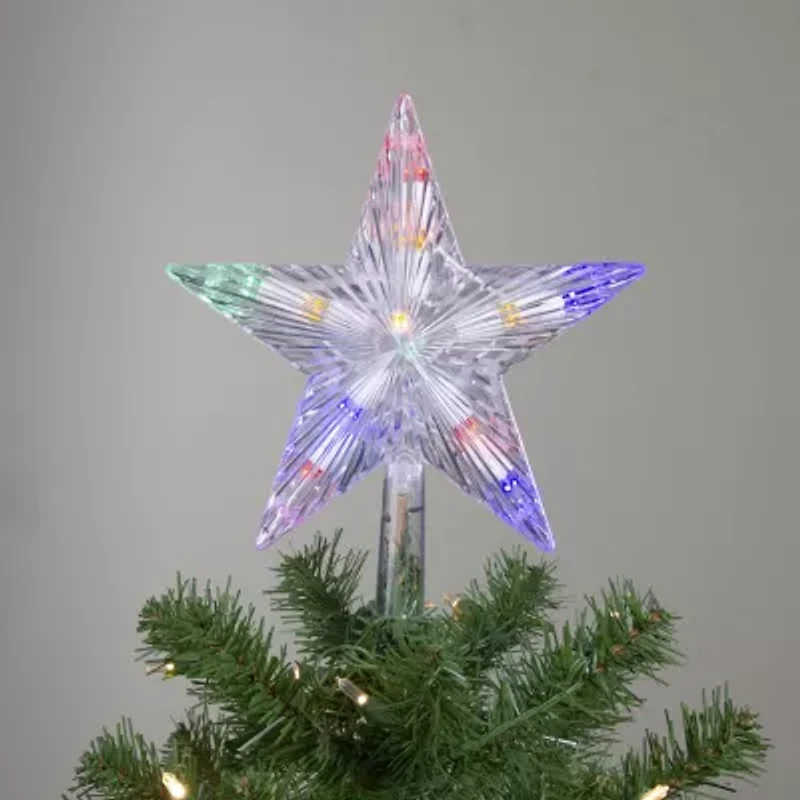 Northlight 10" Led 5 Point Star Christmas Tree Topper