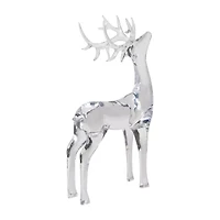 Northlight 15" Standing Acrylic Deer Christmas Tabletop Decor