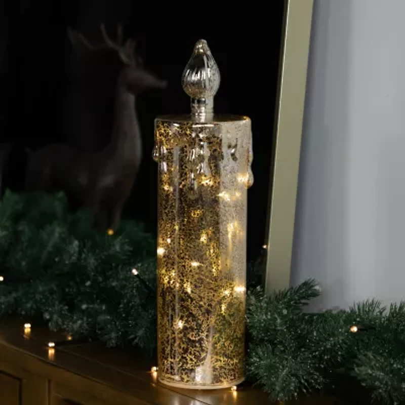 Northlight Led Lighted Dripping - 13in Flameless Candle