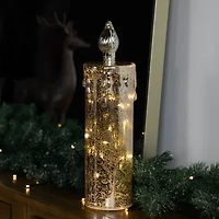 Northlight Led Lighted Dripping - 13in Flameless Candle