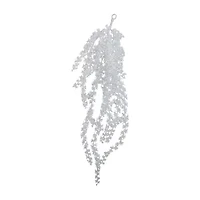 Northlight 36in White Pine Artificial Hanging Bush Wood Wall Art