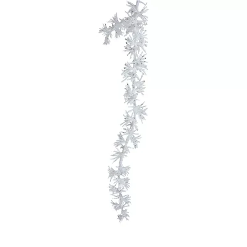 Northlight 36in White Pine Artificial Hanging Bush Wood Wall Art