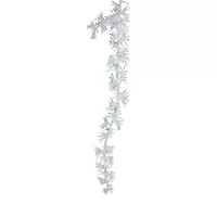 Northlight 36in White Pine Artificial Hanging Bush Wood Wall Art