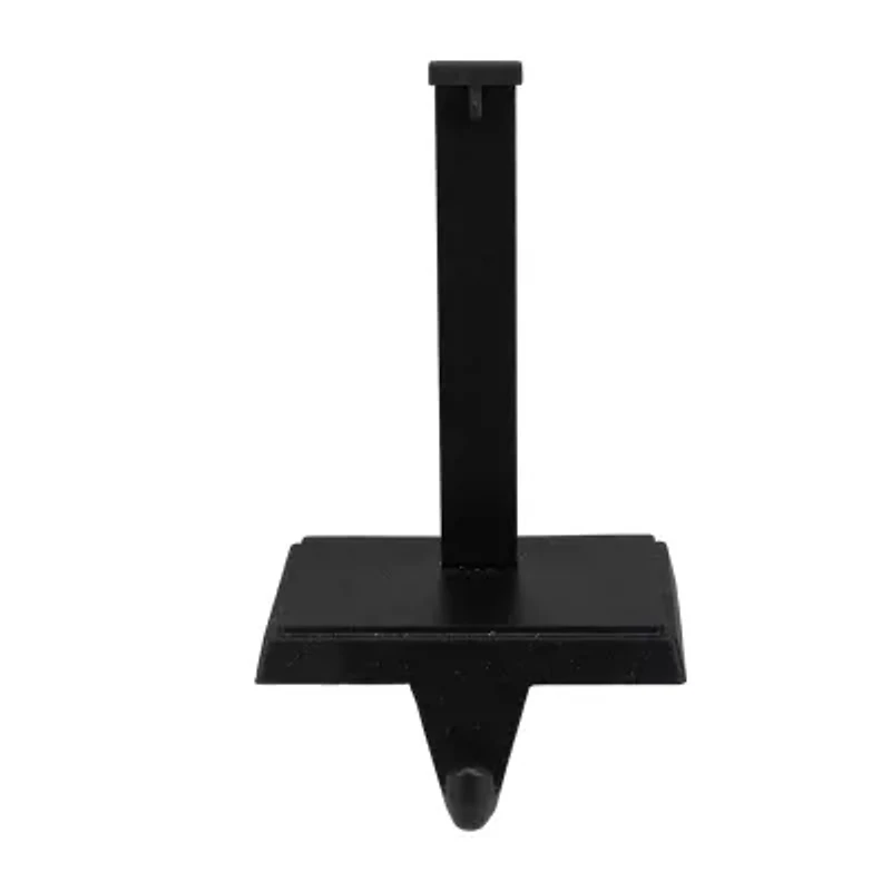 Northlight Ornament Hanger - 6.75in - Matte Black Christmas Stocking Holder
