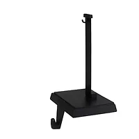 Northlight Ornament Hanger - 6.75in - Matte Black Christmas Stocking Holder