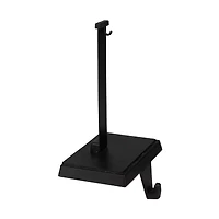Northlight Ornament Hanger - 6.75in - Matte Black Christmas Stocking Holder
