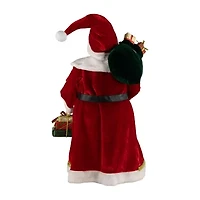 Northlight Nordic Style Claus With Gifts - 24in Christmas Figurine