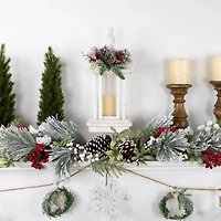 Northlight 15.25" Led Lighted Storm Lantern Decorative Lantern