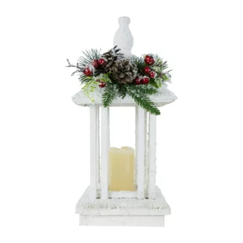Northlight 15.25" Led Lighted Storm Lantern Decorative Lantern