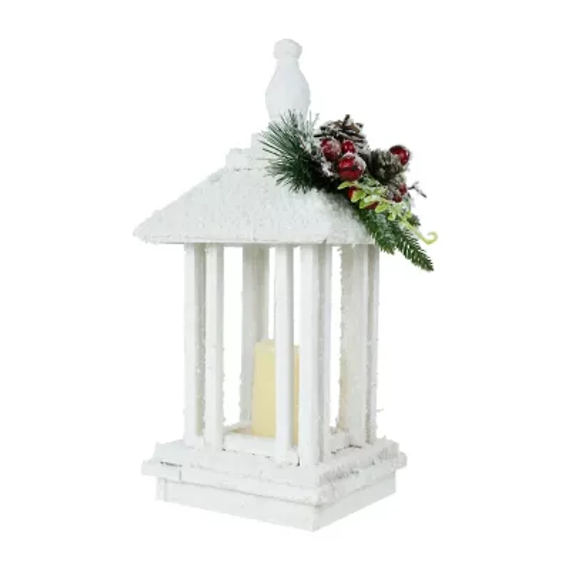 Northlight 15.25" Led Lighted Storm Lantern Decorative Lantern