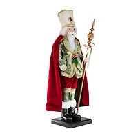 Northlight Royal King With Scepter - 22in - Red And Green Christmas Figurine