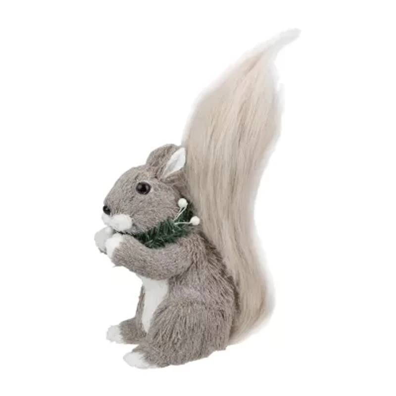Northlight Standing Squirrel With Neck - 12in Christmas Figurine