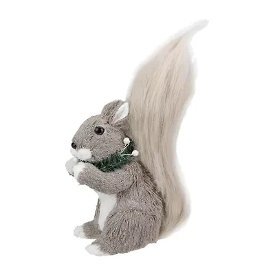 Northlight Standing Squirrel With Neck - 12in Christmas Figurine