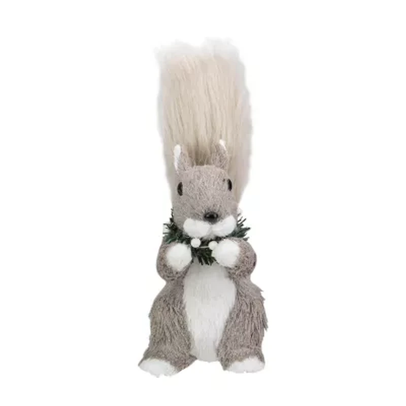 Northlight Standing Squirrel With Neck - 12in Christmas Figurine