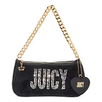 Juicy By Juicy Couture Shine Bright Velour Shoulder Bag