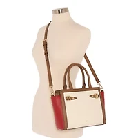 Liz Claiborne Mini Tuxedo Tote Bag