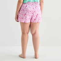 Sleep Chic Womens Plus Pajama Shorts