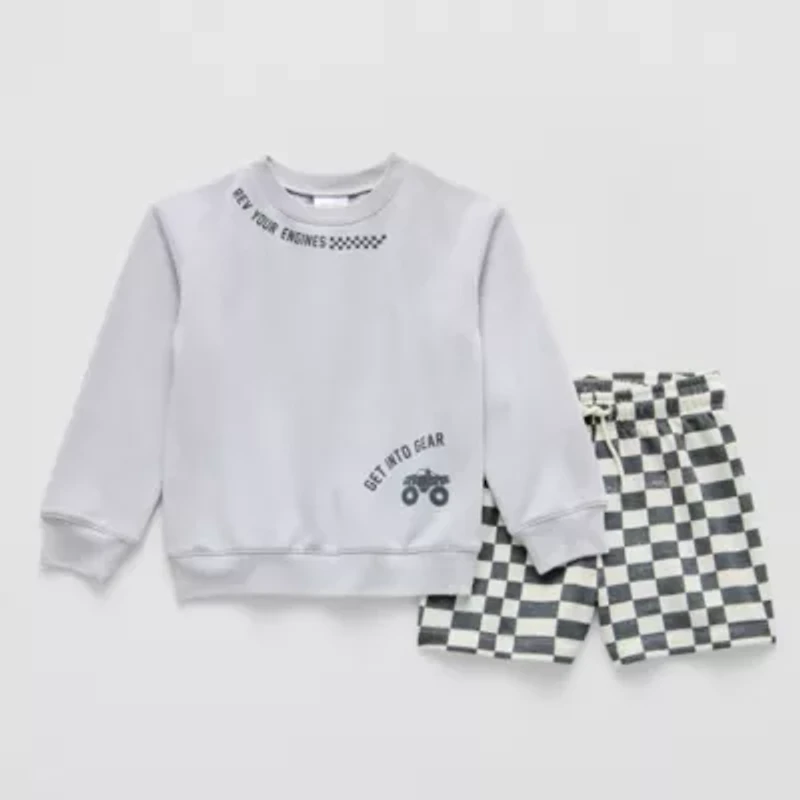 Okie Dokie Toddler & Little Boys 2-pc. Short Set