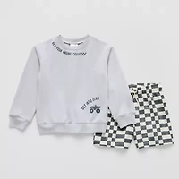 Okie Dokie Toddler & Little Boys 2-pc. Short Set