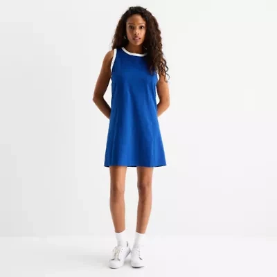 St. John's Bay Womens Sleeveless Shift Dress