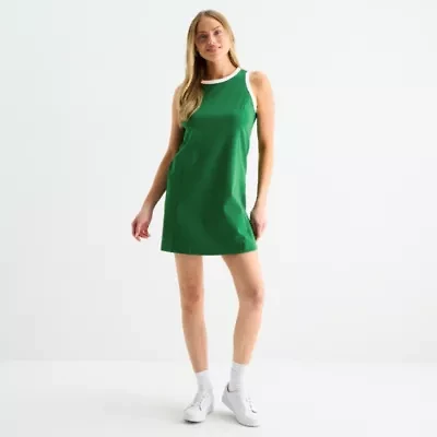 St. John's Bay Womens Sleeveless Shift Dress