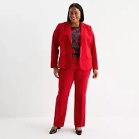 Liz Claiborne Kate Womens Plus Stretch Fabric Classic Fit Blazer