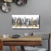 Courtside Market Golden Bridge Panorama 12x24 Canvas Canvas Art