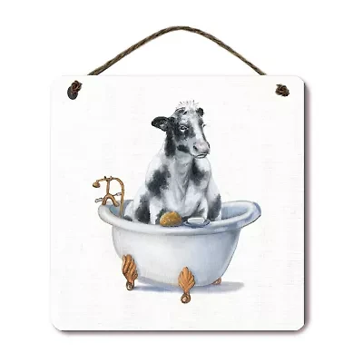 Courtside Market Beauty I 12x12 Artboard With Twine Wood Wall Art