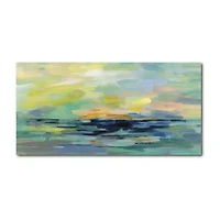 Courtside Market Pacific Beach 12x24 Canvas Canvas Art