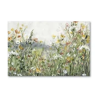 Courtside Market Wildflower Field 24x36 Canvas Canvas Art