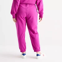 Xersion Womens Classic French Terry Jogger Pant Plus