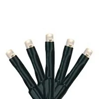 Northlight 200 Pure White Multi-Function Led M5 - 20.5 Ft Green Wire String Lights