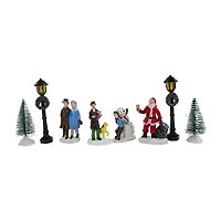 Northlight Led Lighted Theater And Shops Set - 11-Piece Lighted Christmas Village