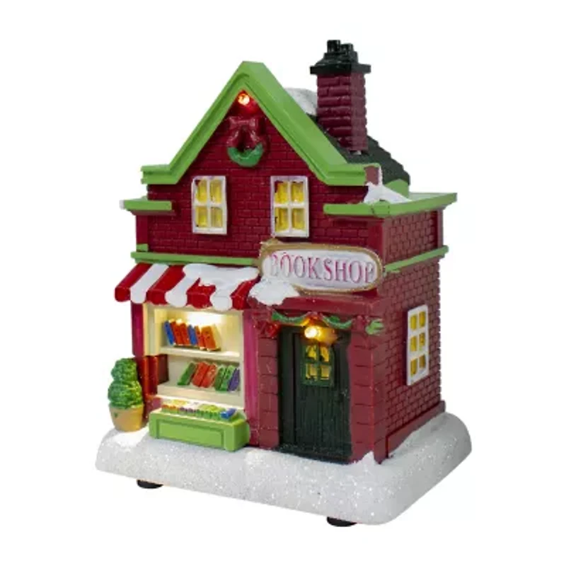 Northlight Led Lighted Theater And Shops Set - 11-Piece Lighted Christmas Village
