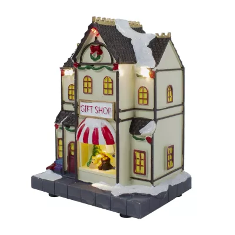 Northlight Led Lighted Theater And Shops Set - 11-Piece Lighted Christmas Village